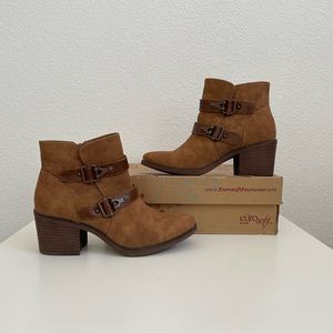 Eurosoft by Sofft Jadine Boots in Luggage (tan) - size 8.5 M
